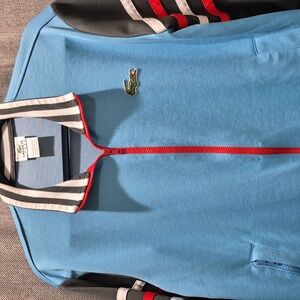 Lacoste Men's Track Jacket Sz: 4 - Great Condition